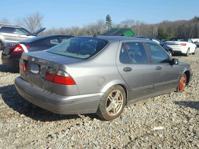 YS3EH45G113032038 - 2001 SAAB 9-5 AERO GRAY photo 4