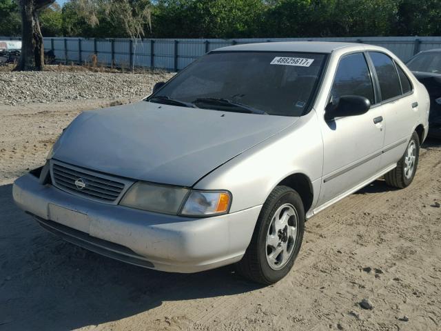 1N4AB41D3TC723938 - 1996 NISSAN SENTRA E SILVER photo 2