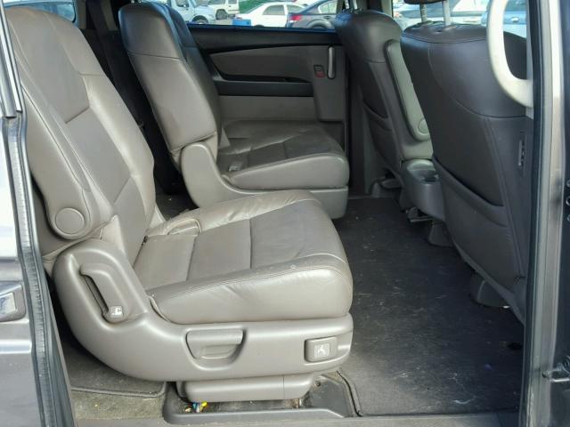 5FNRL5H60CB086646 - 2012 HONDA ODYSSEY EX GRAY photo 6