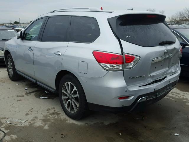 5N1AR2MM1DC637305 - 2013 NISSAN PATHFINDER SILVER photo 3