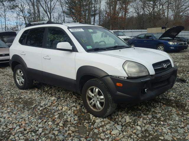 KM8JN12D66U331979 - 2006 HYUNDAI TUCSON GLS WHITE photo 1