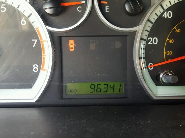 KL1TD56E59B336012 - 2009 CHEVROLET AVEO LS RED photo 8