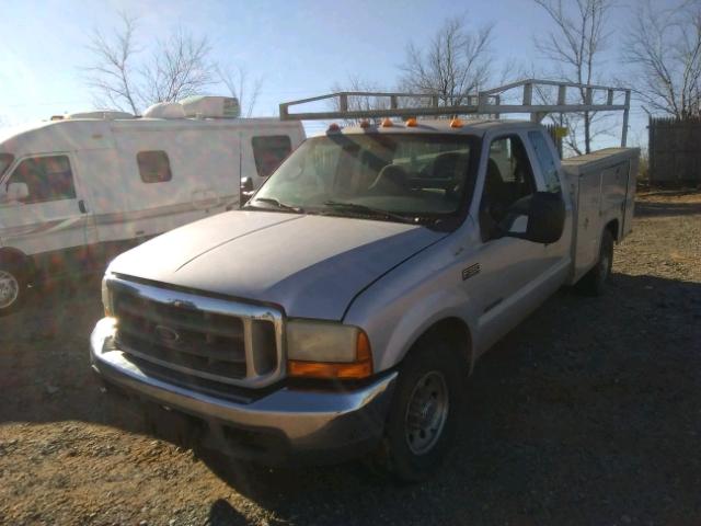 1FDSX34F5YEB52127 - 2000 FORD F350 SRW S SILVER photo 2