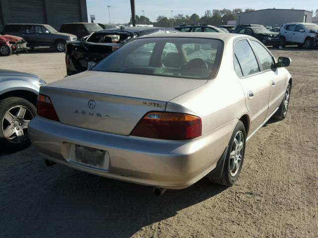 19UUA5665YA025765 - 2000 ACURA 3.2TL BROWN photo 4