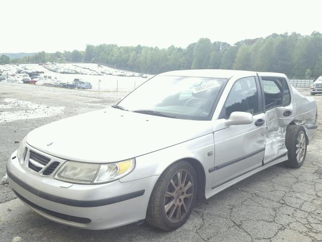 YS3EH49G833040649 - 2003 SAAB 9-5 AERO SILVER photo 10