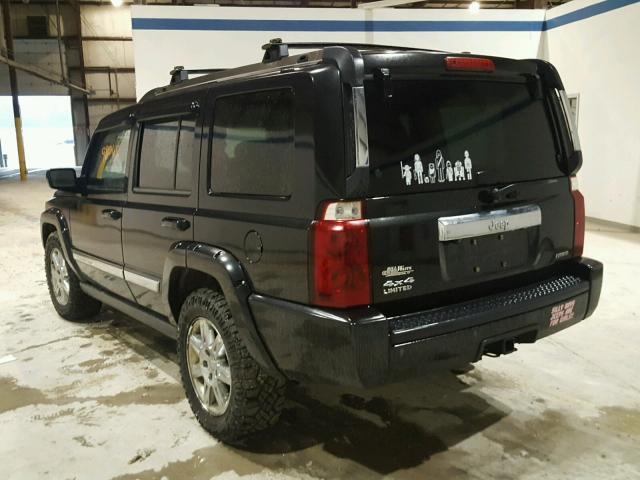 1J4RG5GT2AC108713 - 2010 JEEP COMMANDER შავი ფოტო 3