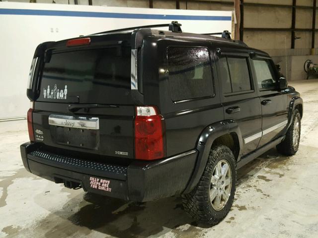 1J4RG5GT2AC108713 - 2010 JEEP COMMANDER შავი ფოტო 4