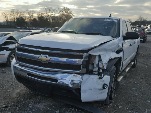 3GCEK233X9G277636 - 2009 CHEVROLET SILVERADO WHITE photo 2