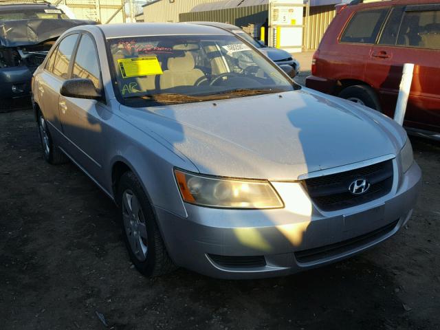 5NPET46C67H245016 - 2007 HYUNDAI SONATA GLS GRAY photo 1