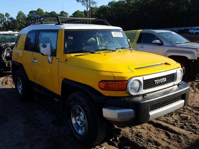 JTEBU11FX8K008835 - 2008 TOYOTA FJ CRUISER YELLOW photo 1