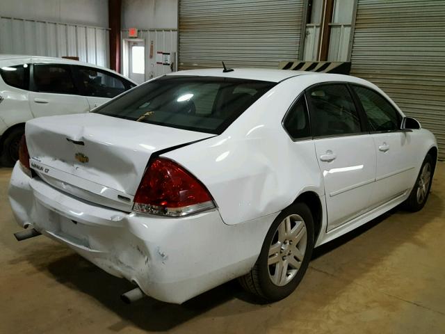 2G1WB5E35E1143759 - 2014 CHEVROLET IMPALA LIM WHITE photo 4