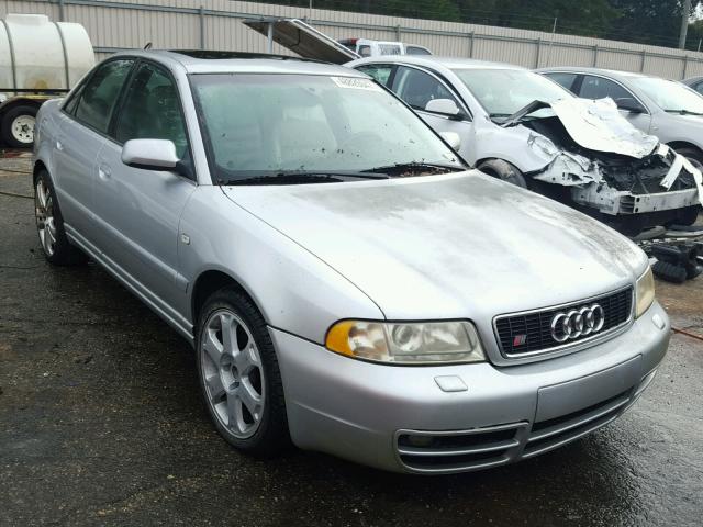 WAURD68D01A108004 - 2001 AUDI S4 2.7 QUA SILVER photo 1