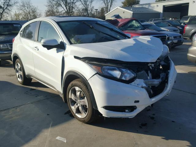 3CZRU5H50HM726789 - 2017 HONDA HR-V EX WHITE photo 1