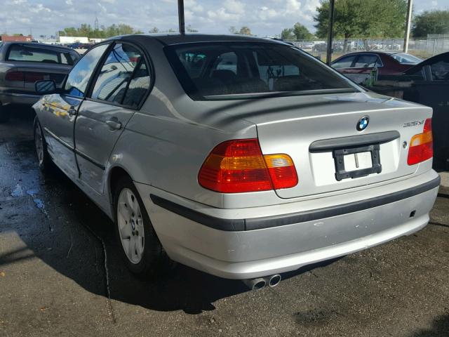 WBAEU33443PH90439 - 2003 BMW 325 XI SILVER photo 3