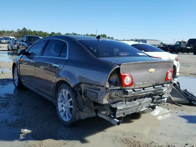 1G1ZE5E09CF168910 - 2012 CHEVROLET MALIBU LTZ 棕色 照片 3
