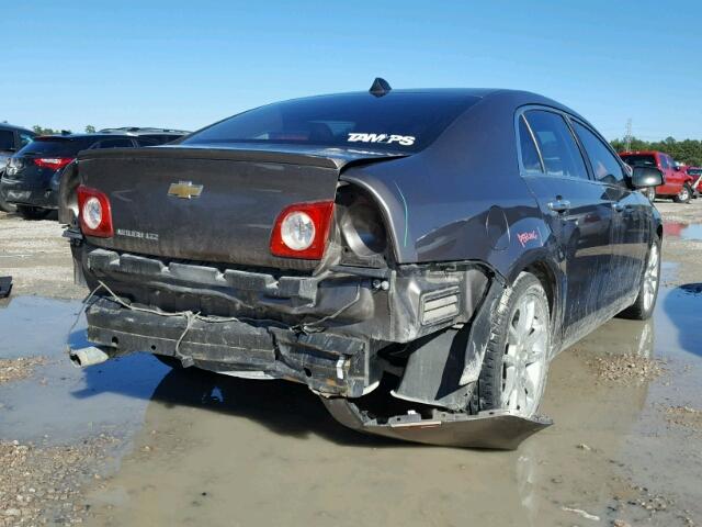 1G1ZE5E09CF168910 - 2012 CHEVROLET MALIBU LTZ 棕色 照片 4