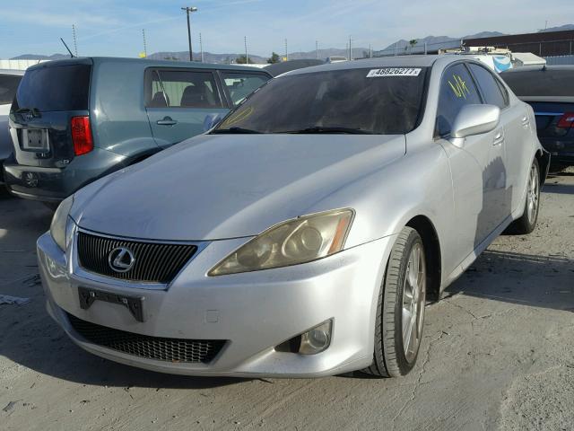 JTHBE262662003222 - 2006 LEXUS IS 350 SILVER photo 2