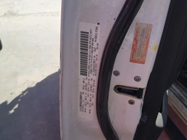 3C6UD5HL8CG198819 - 2012 DODGE RAM 2500 S თეთრი ფოტო 10