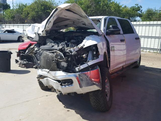 3C6UD5HL8CG198819 - 2012 DODGE RAM 2500 S თეთრი ფოტო 2