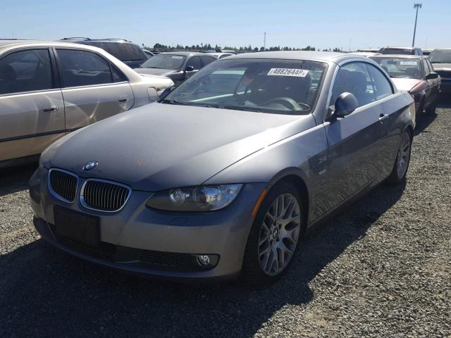 WBAWL73528PX55619 - 2008 BMW 335 I GRAY photo 2