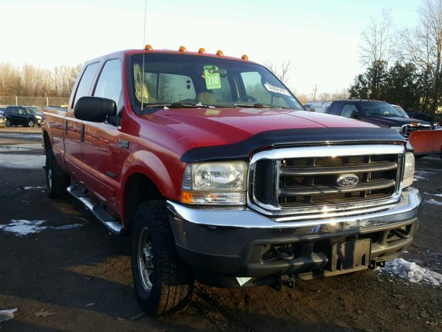 1FTSW31F63EB28374 - 2003 FORD F350 SRW S RED photo 1