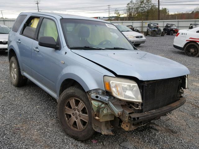 4M2CU81799KJ18989 - 2009 MERCURY MARINER BLUE photo 1