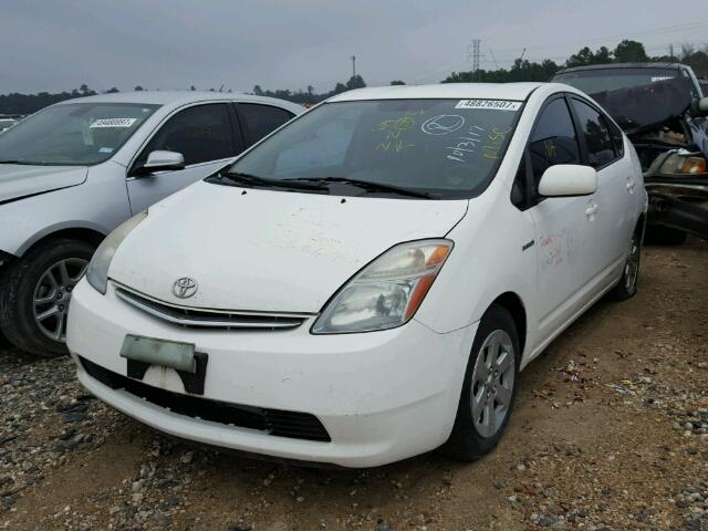 JTDKB20U993493223 - 2009 TOYOTA PRIUS WHITE photo 2