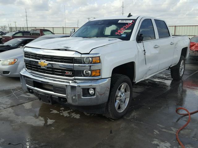 1GC1KWE85GF189249 - 2016 CHEVROLET SILVERADO WHITE photo 2