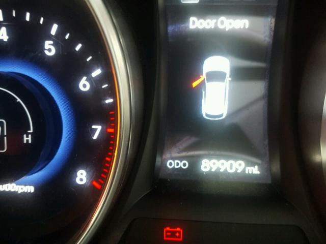 5XYZUDLB6DG055908 - 2013 HYUNDAI SANTA FE S Ağ foto 8