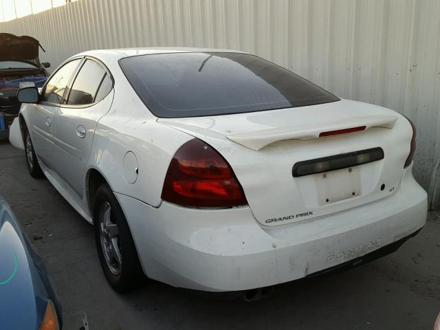 2G2WP522541145471 - 2004 PONTIAC GRAND PRIX WHITE photo 3