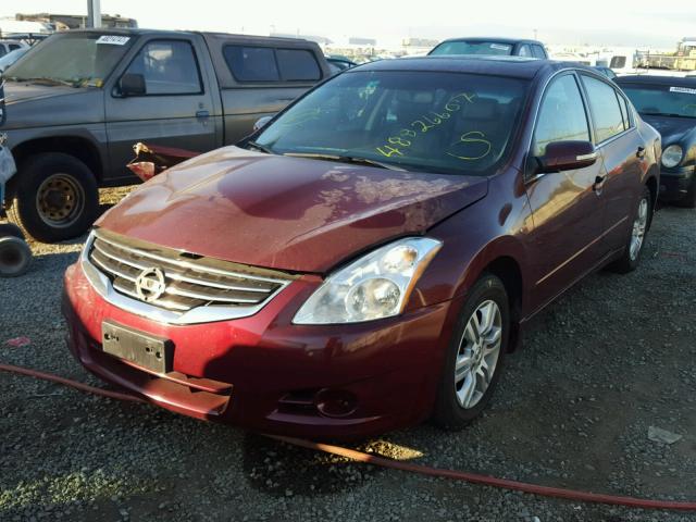 1N4AL2APXAN554188 - 2010 NISSAN ALTIMA BAS BURGUNDY photo 2