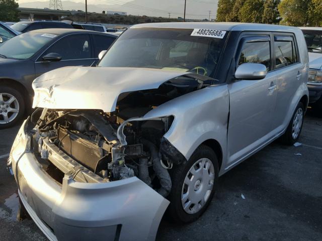 JTLKE50E781017035 - 2008 SCION XB SILVER photo 2