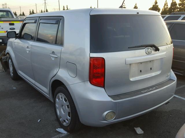 JTLKE50E781017035 - 2008 SCION XB SILVER photo 3