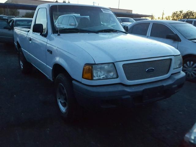 1FTYR10D73PB01002 - 2003 FORD RANGER WHITE photo 1