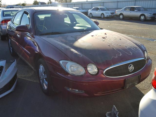 2G4WC532451231650 - 2005 BUICK LACROSSE C RED photo 1