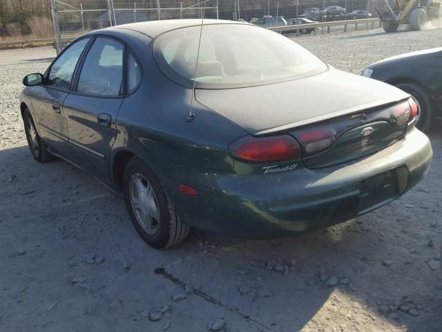 1FAFP52U6XA140468 - 1999 FORD TAURUS LX GREEN photo 3