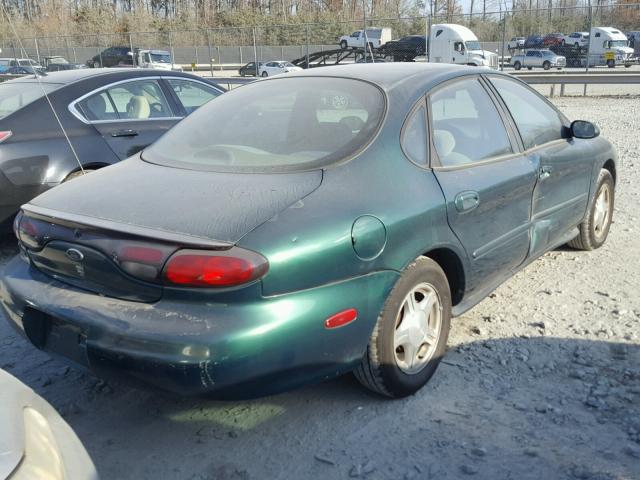 1FAFP52U6XA140468 - 1999 FORD TAURUS LX GREEN photo 4