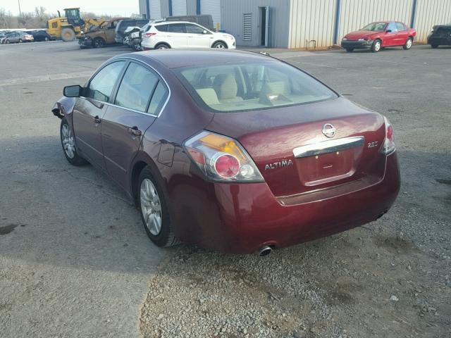 1N4AL2AP7BN511204 - 2011 NISSAN ALTIMA BAS MAROON photo 3