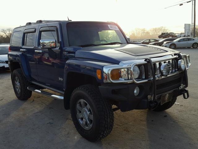 5GTDN136X68166005 - 2006 HUMMER H3 BLUE photo 1