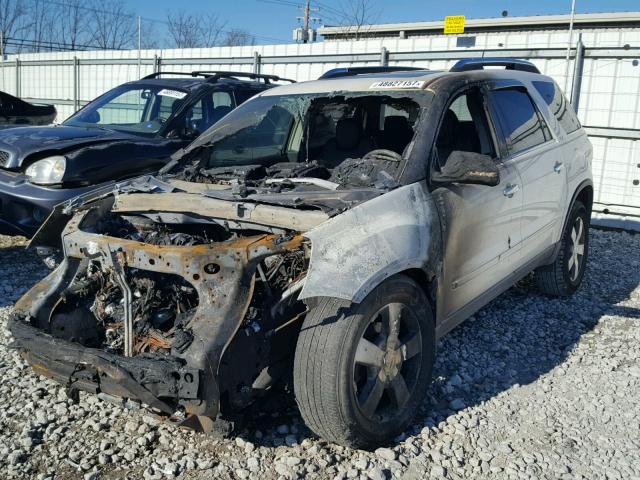 1GKEV33D09J161600 - 2009 GMC ACADIA SLT თეთრი ფოტო 2