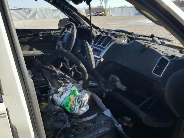 1GKEV33D09J161600 - 2009 GMC ACADIA SLT თეთრი ფოტო 5