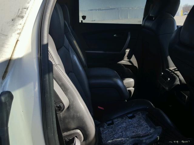 1GKEV33D09J161600 - 2009 GMC ACADIA SLT თეთრი ფოტო 6