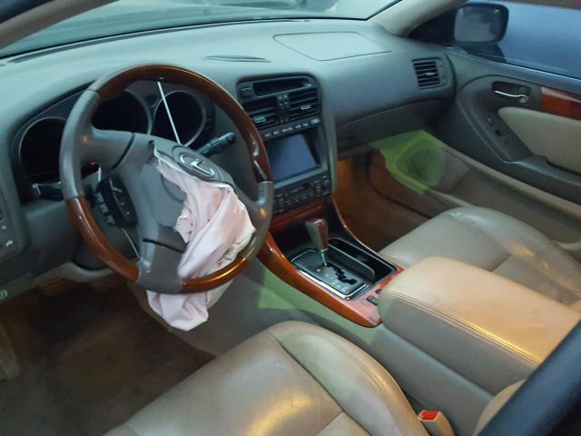 JT8BL69S520010953 - 2002 LEXUS GS 430 BLUE photo 5