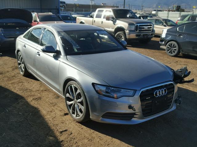 WAUGFAFC9EN065103 - 2014 AUDI A6 PREMIUM GRAY photo 1