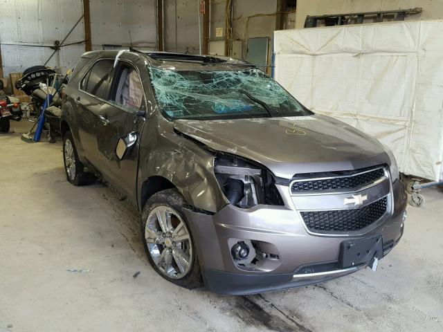 2CNFLGEY7A6319005 - 2010 CHEVROLET EQUINOX LT TAN photo 1