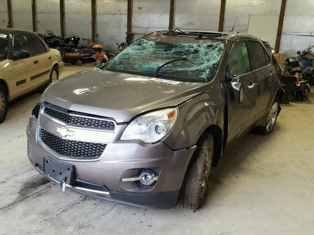 2CNFLGEY7A6319005 - 2010 CHEVROLET EQUINOX LT TAN photo 2