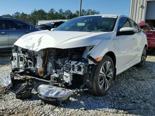 19XFC1F77HE022737 - 2017 HONDA CIVIC EXL Weiß Foto 2