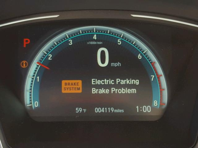 19XFC1F77HE022737 - 2017 HONDA CIVIC EXL Weiß Foto 8