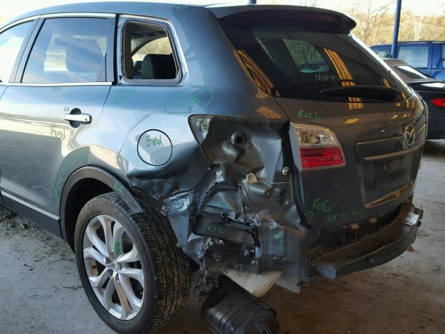 JM3TB2DA4B0306151 - 2011 MAZDA CX-9 BLUE photo 9