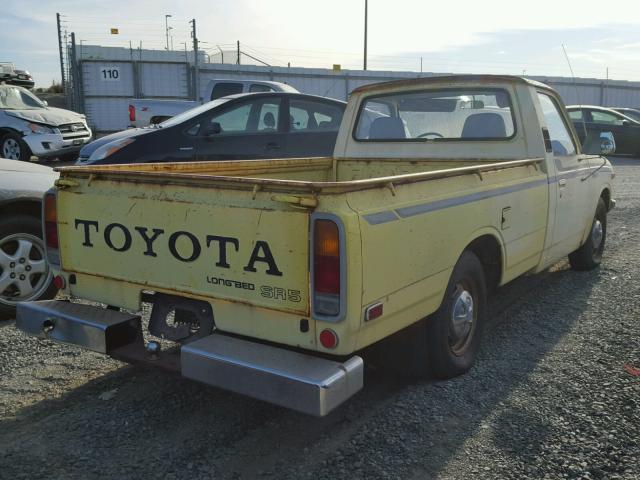 RN28084812 - 1977 TOYOTA PICKUP YELLOW photo 4